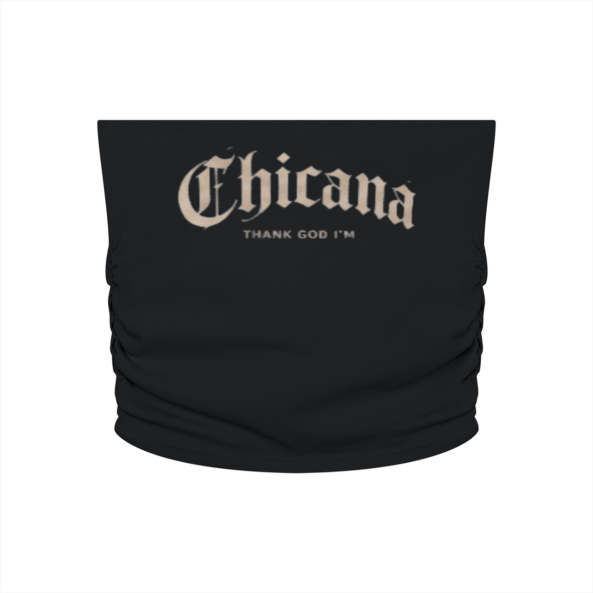 Old E Script Tube Top