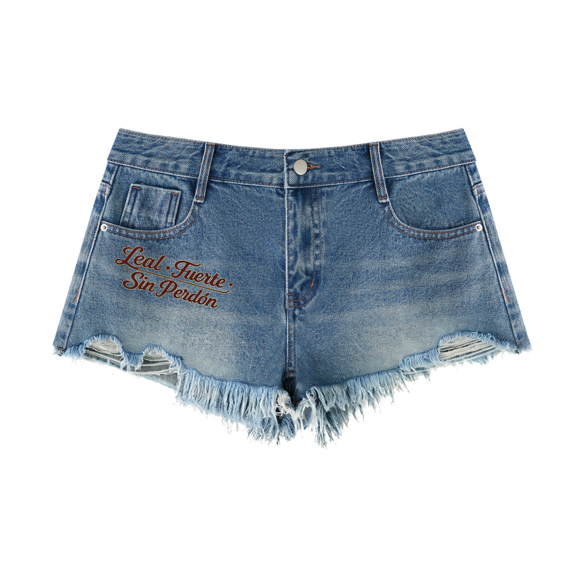 Leal Fuerte Denim Shorts